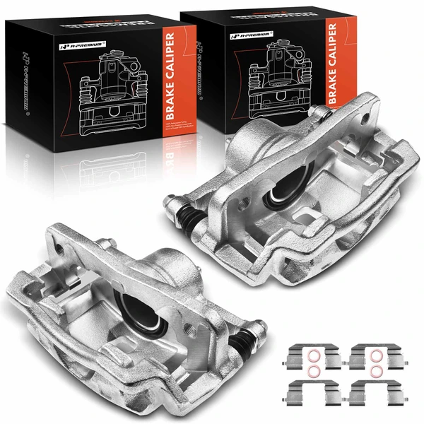 2001-2005 Acura EL 2-Pc Brake Caliper Front Driver & Passenger 1-Piston A-Premium APBC1975