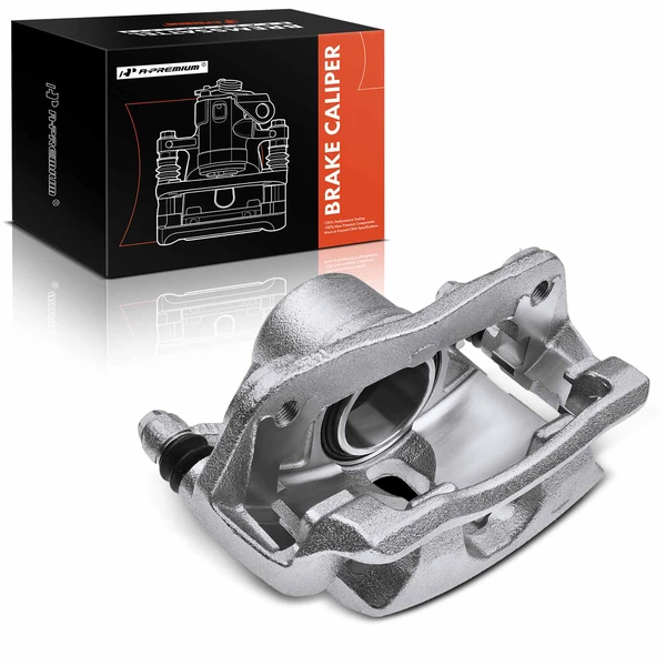 1-PC Brake Caliper, Front Left Driver Side, 1-Piston, A-Premium APBC1240