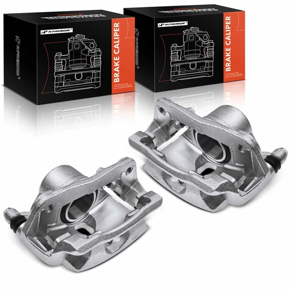 2-PC Brake Caliper, Front Driver & Passenger, 1-Piston, A-Premium APBC1241