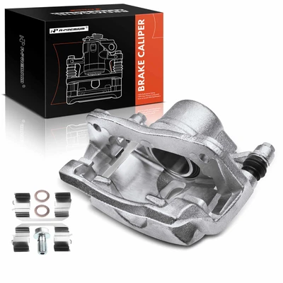 Front Passenger Brake Caliper with Bracket
