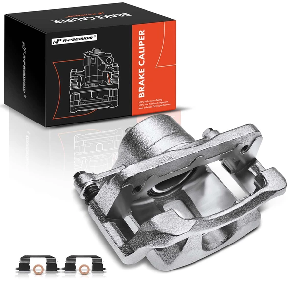 2003-2008 Honda Pilot 1-Pc Brake Caliper Front Right Passenger Side 1-Piston A-Premium APBC1978