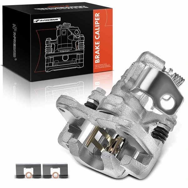 1-PC Brake Caliper, Rear Right Passenger Side, 1-Piston, A-Premium APBC0123