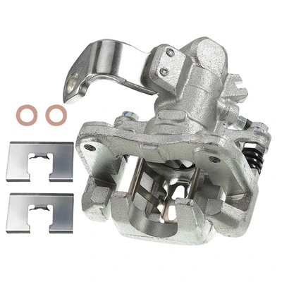 Rear Driver Brake Caliper with Bracket