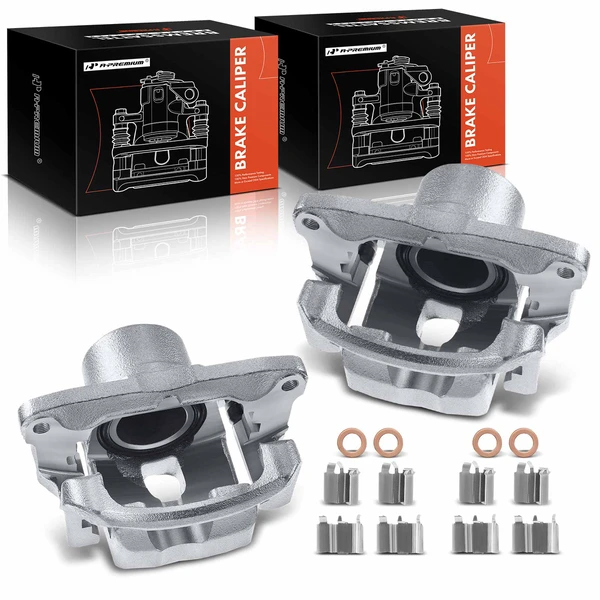 2001-2005 Toyota RAV4 2-Pc Brake Caliper Front Driver & Passenger 1-Piston A-Premium APBC1274