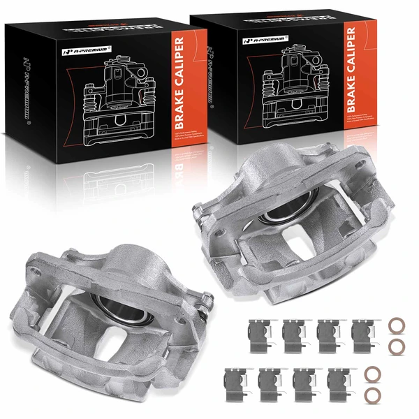 2001-2003 Toyota Sienna 2-Pc Brake Caliper Front Driver & Passenger 1-Piston A-Premium APBC1146