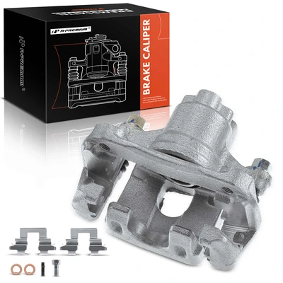 Rear Passenger Brake Caliper with Bracket