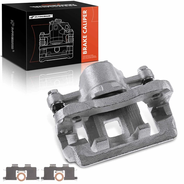 1-PC Brake Caliper, Rear Right Passenger Side, 1-Piston, A-Premium APBC0781