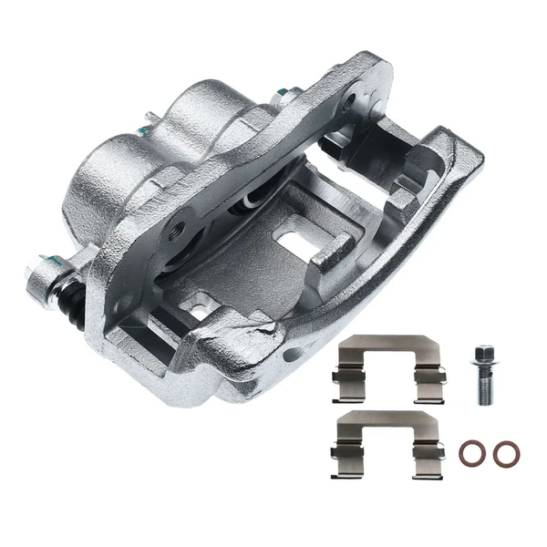 2001-2006 Hyundai Santa Fe 1-Pc Brake Caliper Front Right Passenger Side 2-Piston A-Premium APBC1997