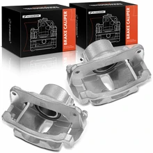 2 Pcs Front Brake Caliper with Bracket