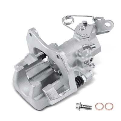 Rear Driver Disc Brake Caliper with Bracket