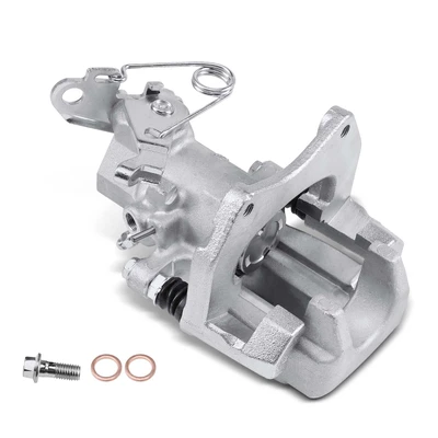 Rear Passenger Disc Brake Caliper with Bracket