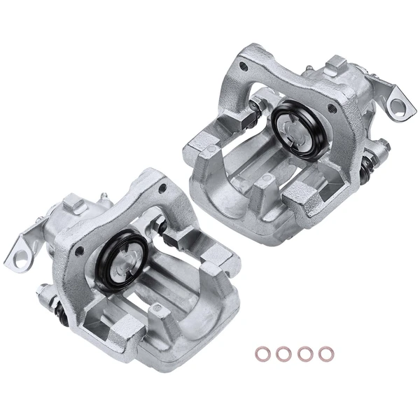 2005 Volkswagen Jetta 2-Pc Brake Caliper Rear Driver & Passenger 1-Piston A-Premium APBC3186