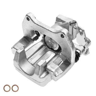Rear Passenger Brake Caliper with Bracket