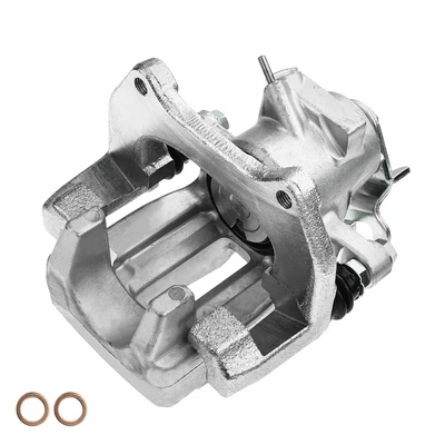 Rear Driver Brake Caliper with Bracket