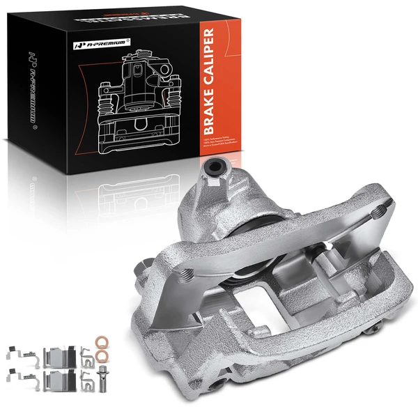 1-PC Brake Caliper, Rear Right Passenger Side, 1-Piston, A-Premium APBC1998