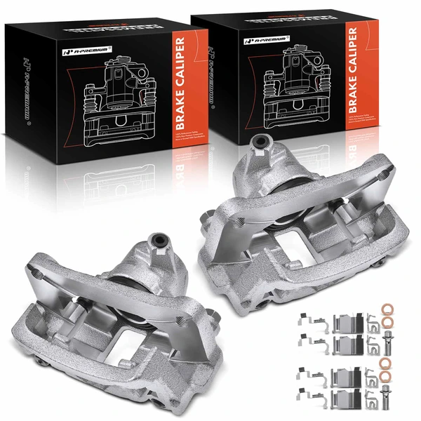 2-PC Brake Caliper, Rear Driver & Passenger, 1-Piston, A-Premium APBC2000