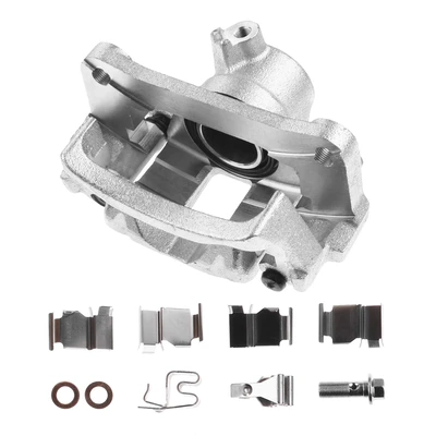 Rear Passenger Brake Caliper with Bracket