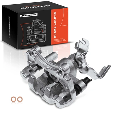 Rear Driver Brake Caliper with Bracket