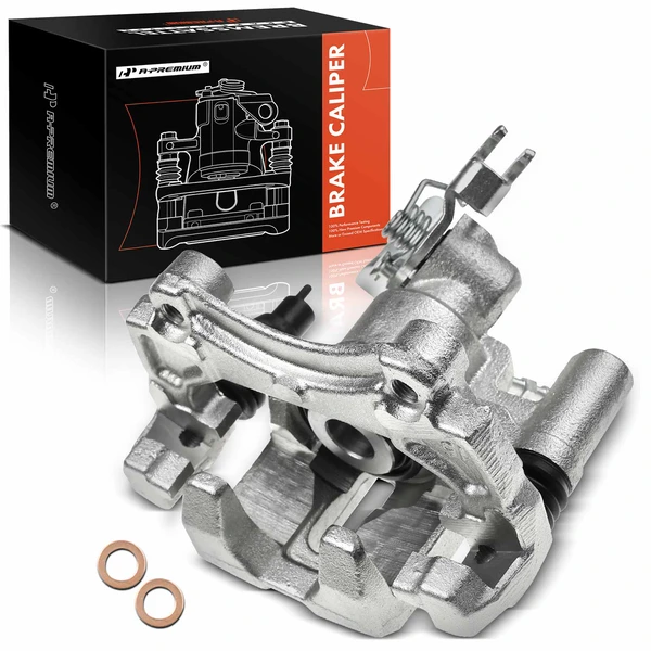 1-PC Brake Caliper, Rear Right Passenger Side, 1-Piston, A-Premium APBC2364