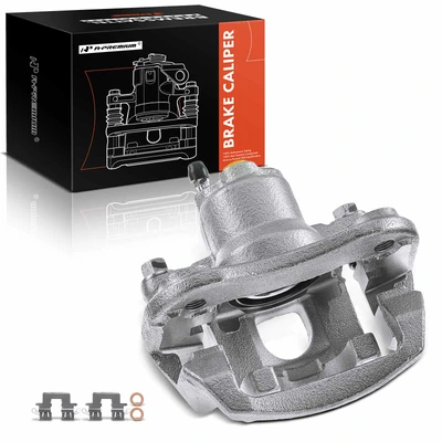 Rear Passenger Brake Caliper with Bracket
