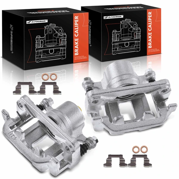 2-PC Brake Caliper, Rear Driver & Passenger, 1-Piston, A-Premium APBC0922