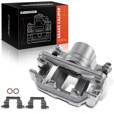 Rear Passenger Brake Caliper with Bracket