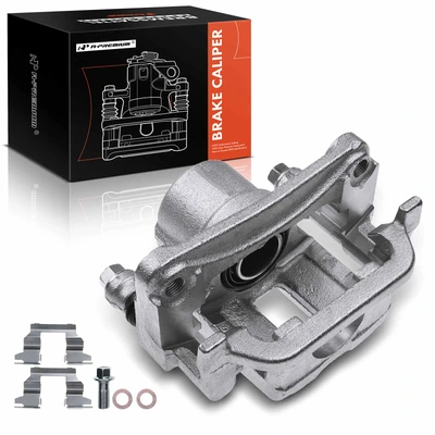 Rear Driver Brake Caliper with Bracket