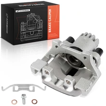 1999-2003 BMW 540i 1pc Brake Caliper with Bracket Rear Right Passenger Side 1-Piston A-Premium APBC4642