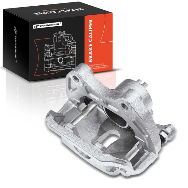1-PC Brake Caliper, Front Left Driver Side, 1-Piston, A-Premium APBC2010