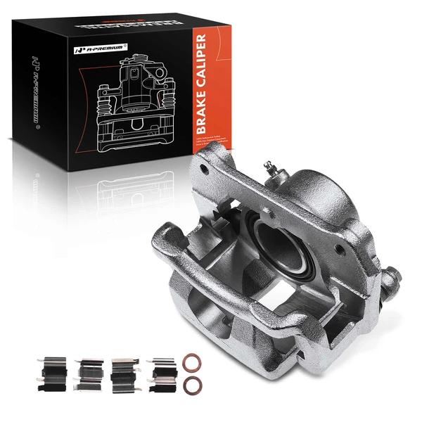 1-PC Brake Caliper, Front Right Passenger Side, 1-Piston, A-Premium APBC2365