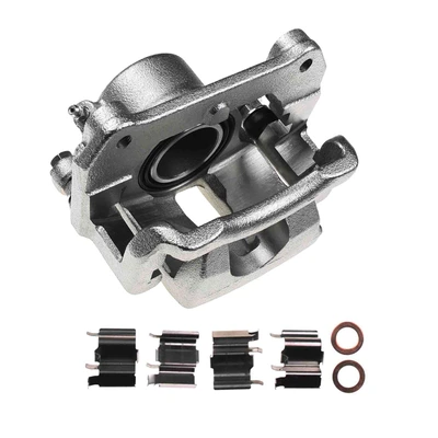 Front Passenger Brake Caliper with Bracket