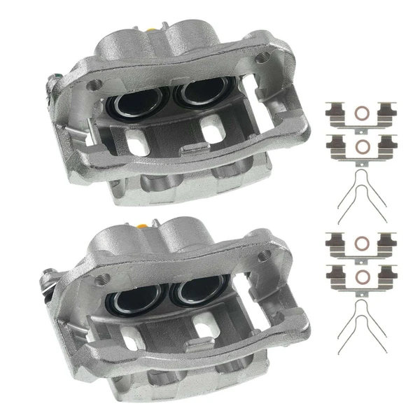 2003-2006 Acura MDX 2-Pc Brake Caliper Front Driver & Passenger 2-Piston A-Premium APBC0855