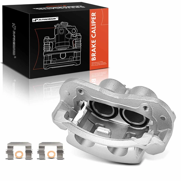 1 -Pc Brake Caliper Front Left Driver Side 2-Piston A-Premium APBC3875