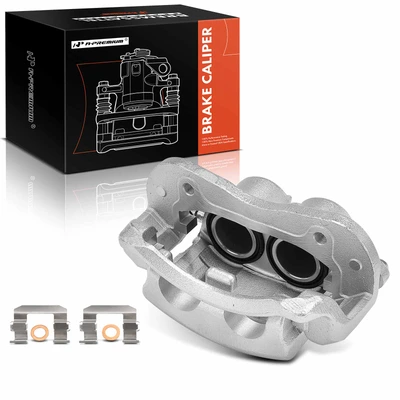 Front Passenger Disc Brake Caliper with bracket
