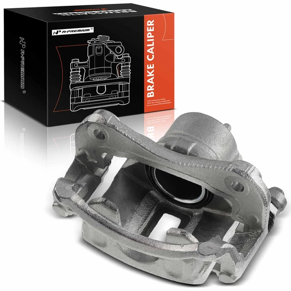 2002-2005 Hyundai Elantra 1-Pc Brake Caliper Front Right Passenger Side 1-Piston A-Premium APBC0777