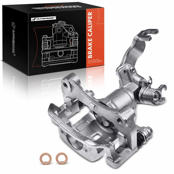 1-PC Brake Caliper, Rear Left Driver Side, 1-Piston, A-Premium APBC2017