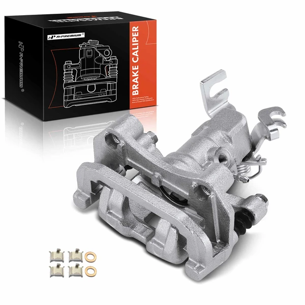 1-PC Brake Caliper, Rear Right Passenger Side, 1-Piston, A-Premium APBC4093