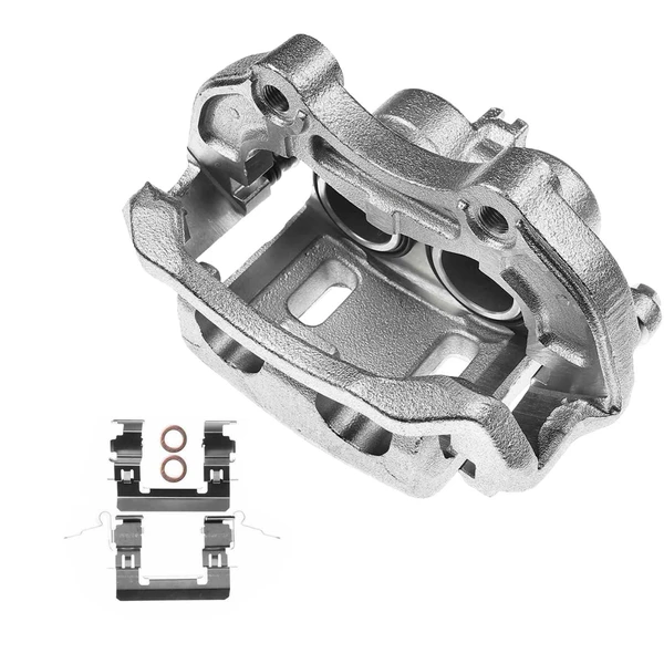1-PC Brake Caliper, Front Left Driver Side, 2-Piston, A-Premium APBC2022
