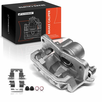 Rear Passenger Brake Caliper with Bracket