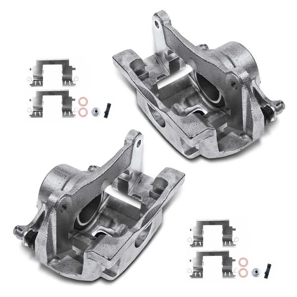 2-PC Brake Caliper, Front Driver & Passenger, 1-Piston, A-Premium APBC1573