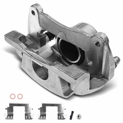 Front Passenger Brake Caliper with Bracket