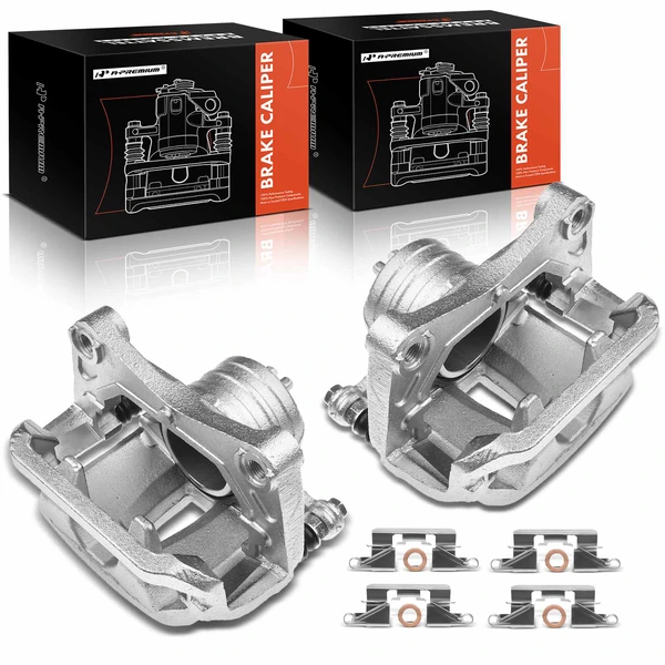 2-PC Brake Caliper, Front Driver & Passenger, 1-Piston, A-Premium APBC2030