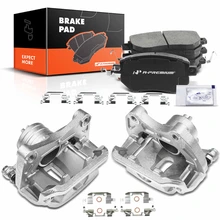 6 Pcs Front Disc Brake Calipers + Ceramic Pads