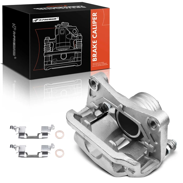 1-PC Brake Caliper, Front Right Passenger Side, 1-Piston, A-Premium APBC3042