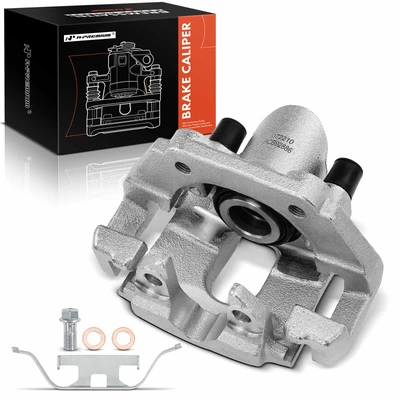 Rear Passenger Disc Brake Caliper with Bracket