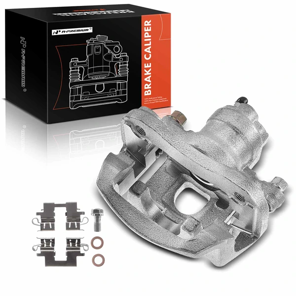1-PC Brake Caliper, Rear Right Passenger Side, 1-Piston, A-Premium APBC1014