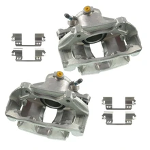 2 Pcs Front Brake Caliper with Bracket
