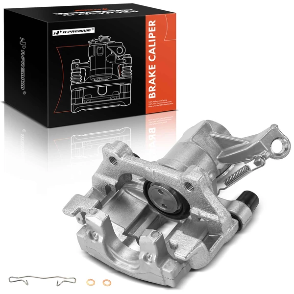 2003-2005 Saab 9-3 1-Pc Brake Caliper Rear Left Driver Side 1-Piston A-Premium APBC4095