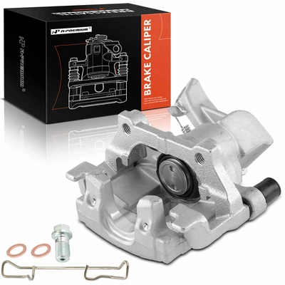 Rear Passenger Brake Caliper with Bracket