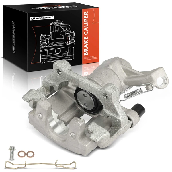 1-Pc Brake Caliper Rear Left Driver Side 1-Piston A-Premium APBC2033